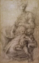 The Virgin and Child with the Infant Baptist, c.1530